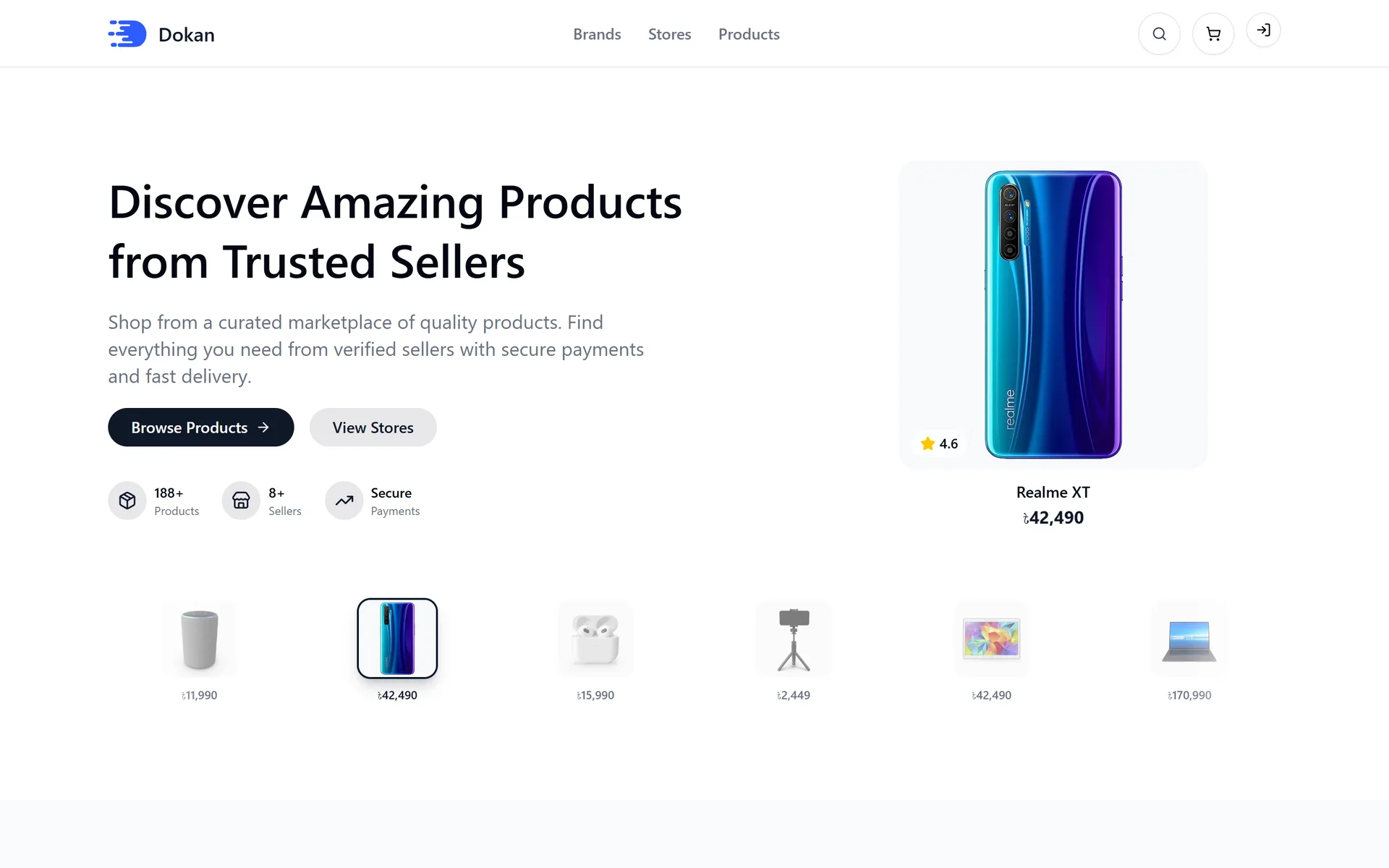 Dokan.gg | Multi-Vendor Marketplace screenshot